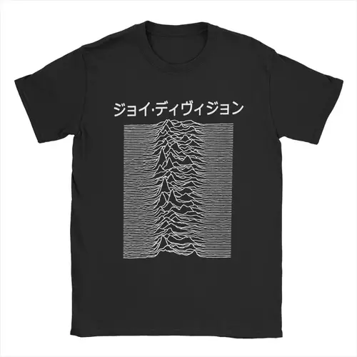 Camiseta Joy Division Japan para hombre, camiseta Vintage, camiseta de manga corta con cuello redondo, ropa 100% de algodón para regalo