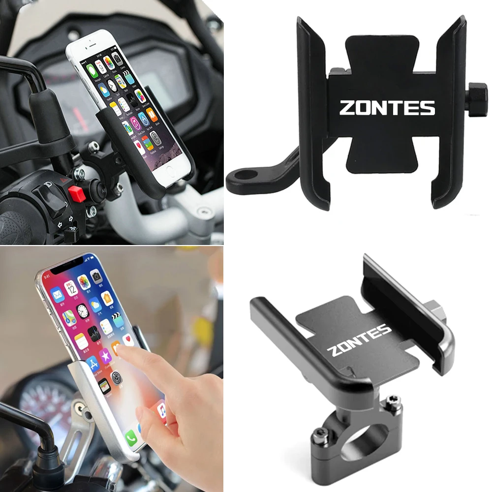 Новый кронштейн для мобильного телефона Zontes 368G 703F 350R 350V 350S 350T 310 350 R/X/M ZT310R ZT125 G1 125U, держатель для мобильного телефона с GPS-подставкой