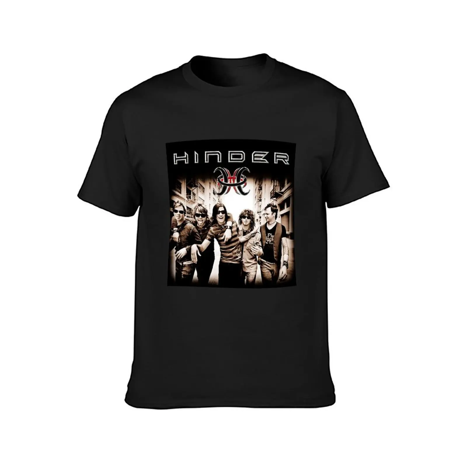 Hinder extreme behavior 2 T-Shirt vintage clothes sublime Blouse tshirts for men