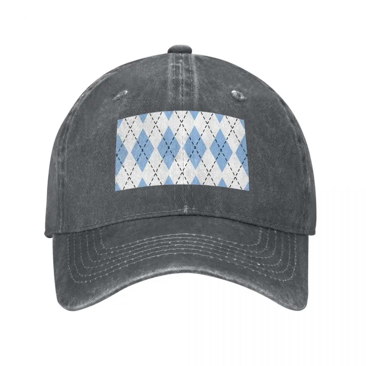 

Argyle Carolina Pattern Baseball Cap designer cap Visor fishing hat Mens Caps Women's
