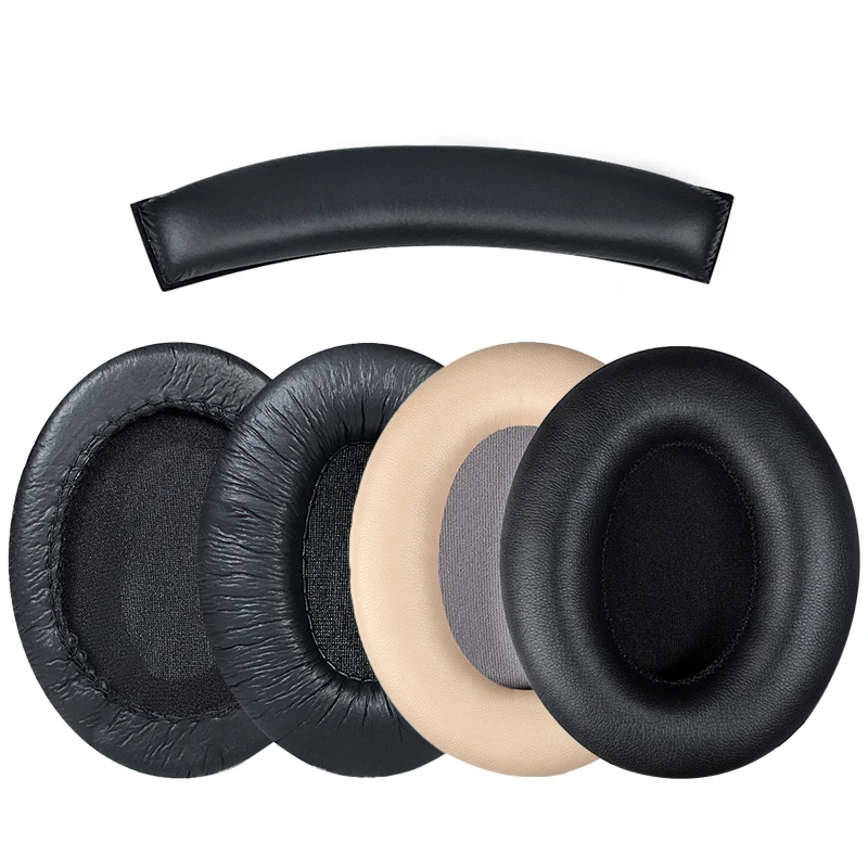 Foam Ear Pads Cushions for Sennheiser HD202 II HD437 HD447 HD457 HD497 HD212PRO Headphones High Quality Leather 12.21