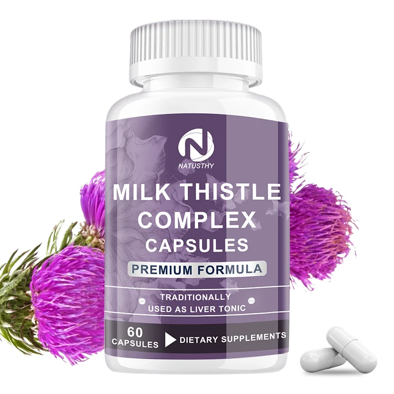 

Экстракт расторопши, капсула для здоровья печени, помогает детоксикацию печени и очищать, защита печени, разрывает спирт, здоровое питание