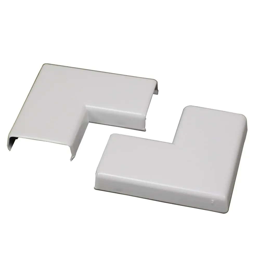 

Legrand NMW6 Nonmetallic Plastic Raceway for Extending Power, Flat Elbow, White (1 Pack)