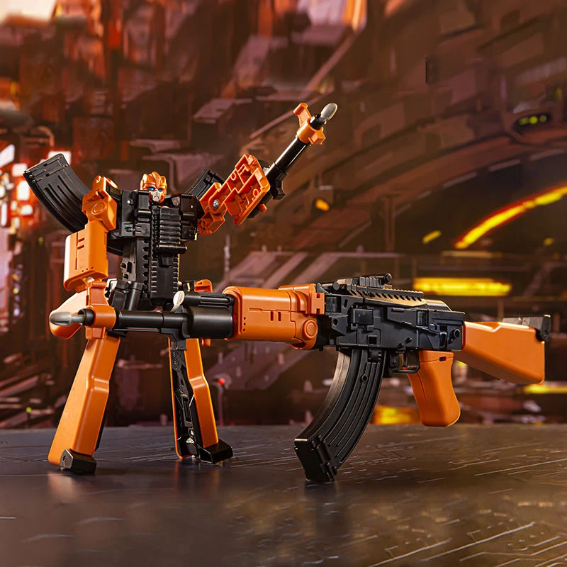 27.5 cm/10in 3-in-1 Transformerende Robot Speelgoed Game Action Figure Vuurwapens Wapen Transformatie robot Plastic Model Kinderspeelgoed