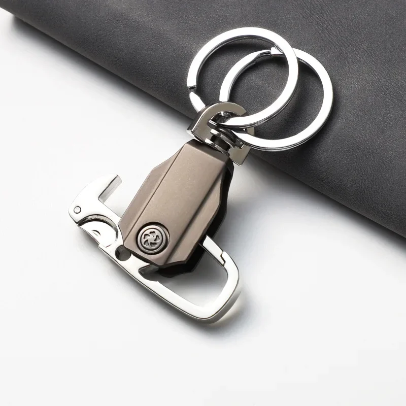 Stress Reducing Metal Personalized Keychain for Men Car Multifunctional Key Customized Chains High-end Key Ring Gift Practical