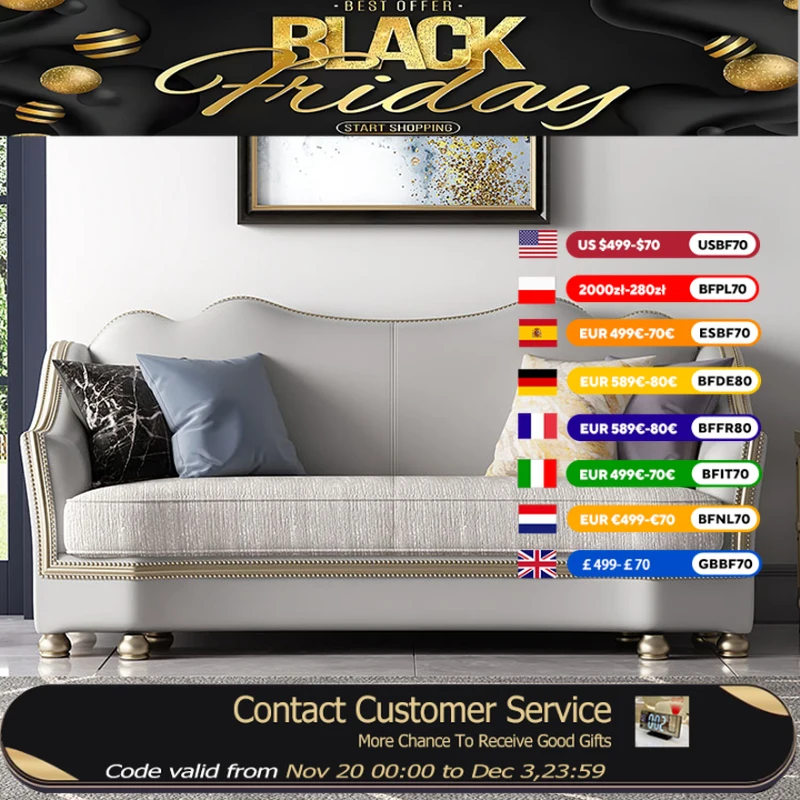 

Водонепроницаемые мягкие диваны для гостиной, большие расслабляющие деревянные скандинавские современные ленивые диваны, роскошная европейская мебель Divani Da Soggiorno