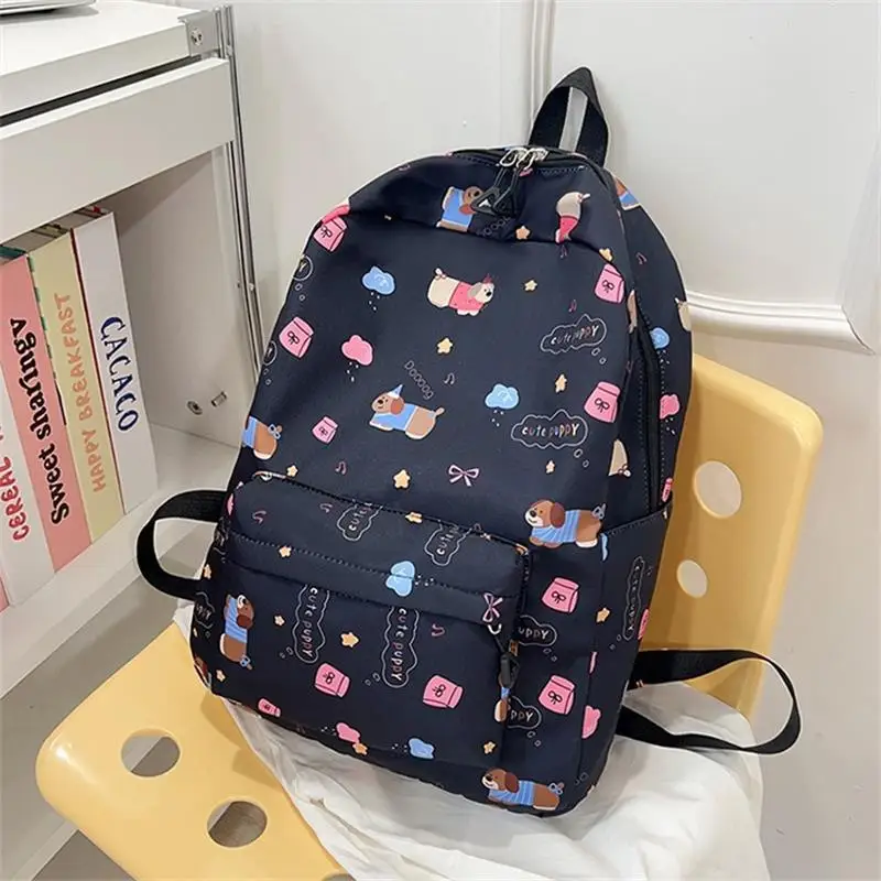 

Cute Cartoon Puppy Print Backpack Large-Capacity Casual Student Schoolbag Fashion Personality Travel Gift