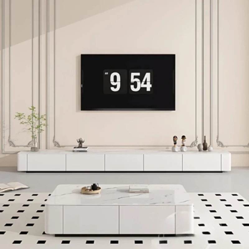 

Luxury Design Tv Cabinet Moveable Vintage Farmhouse Mobile Tv Cabinet Modern Universal Muebles De Salon Furniture Living Room