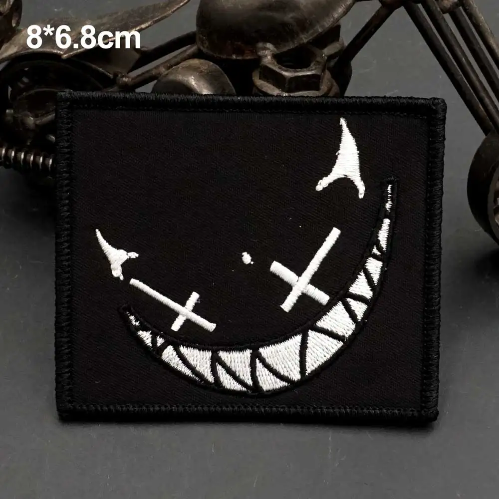 AA32-1，AA145-1 eyes and smile of a monster EMBROIDERY PATCH