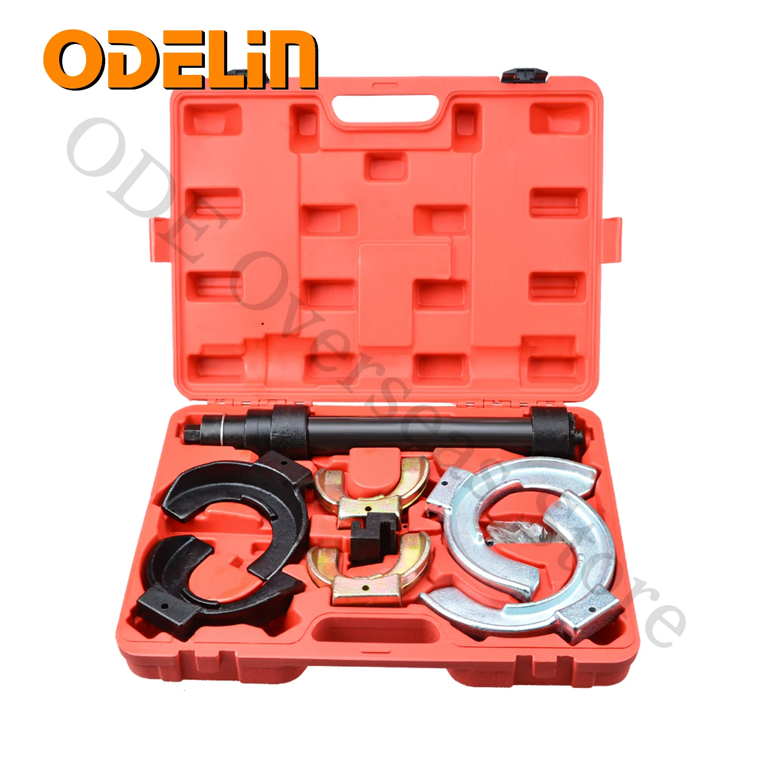 Spring Compressor Kit Clamp Screw Strut Coil Remove Shock Absorber Suspension Strut Coil Spring Compressor