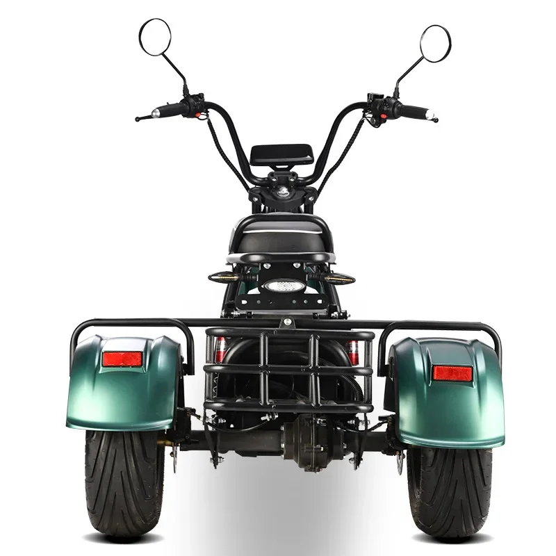 Adult Electric Motorcycle Scooter Tricycle 2000W Electric Citycoco motocicleta eléctrica