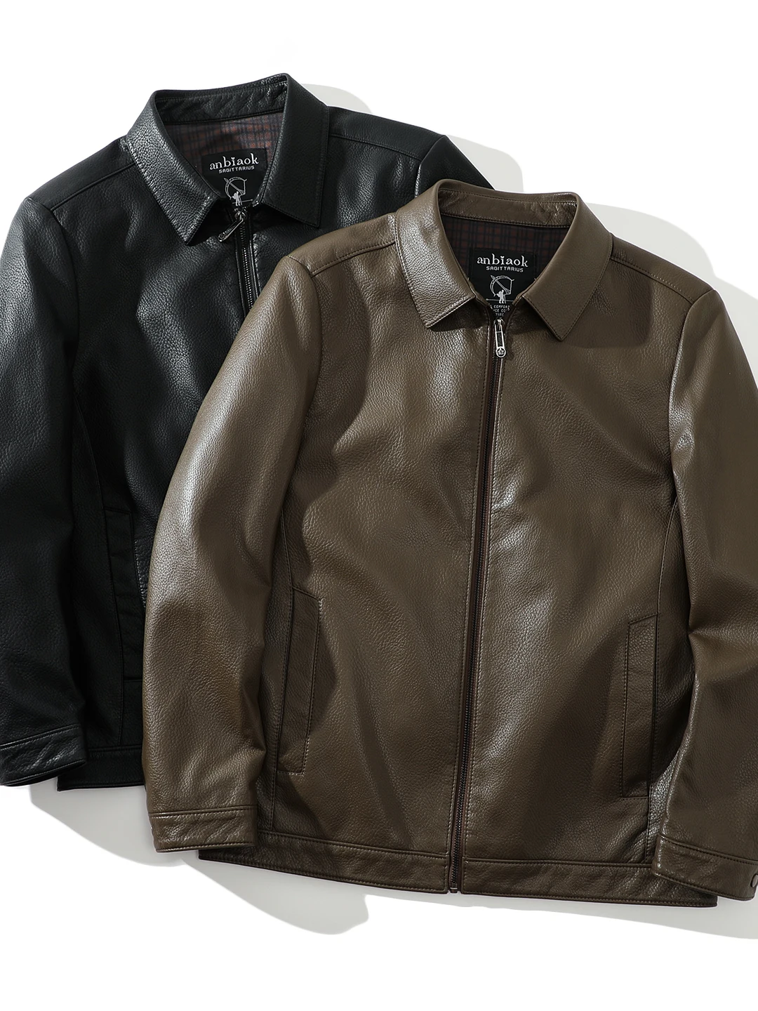 البيئية بو الجلود النمط الأمريكي ليتشي الحبوب ستوكات الجلود دراجة نارية فو الجلود سترة معطف جلد غير رسمي العصرية #2