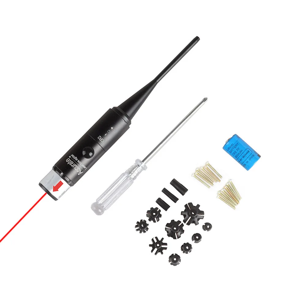 

Red Dot Laser Bore Sighter Calibration Kit .17 to .78 Caliber Laser Collimator Laser Pointer Rifle Glock Laser Sight,for Glock