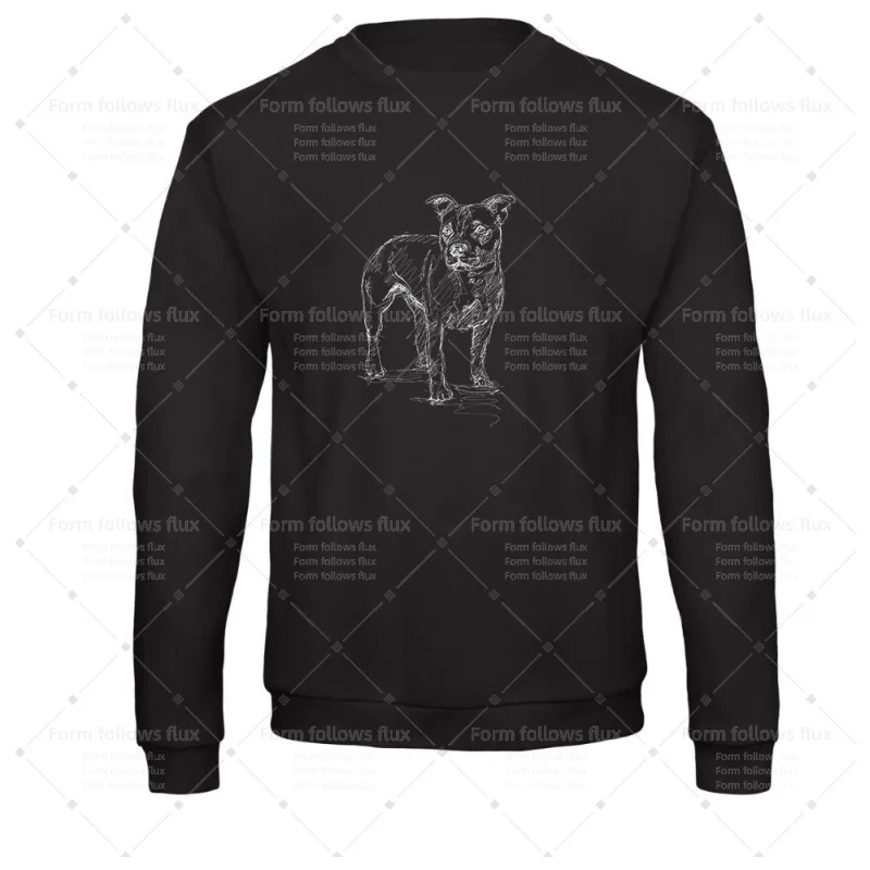 

2026 men T-Shirt Hoodie Staffordshire Bull Terrier Dogs Hand Drawn Comic style Unisex S-6XL Plus Size Friendly