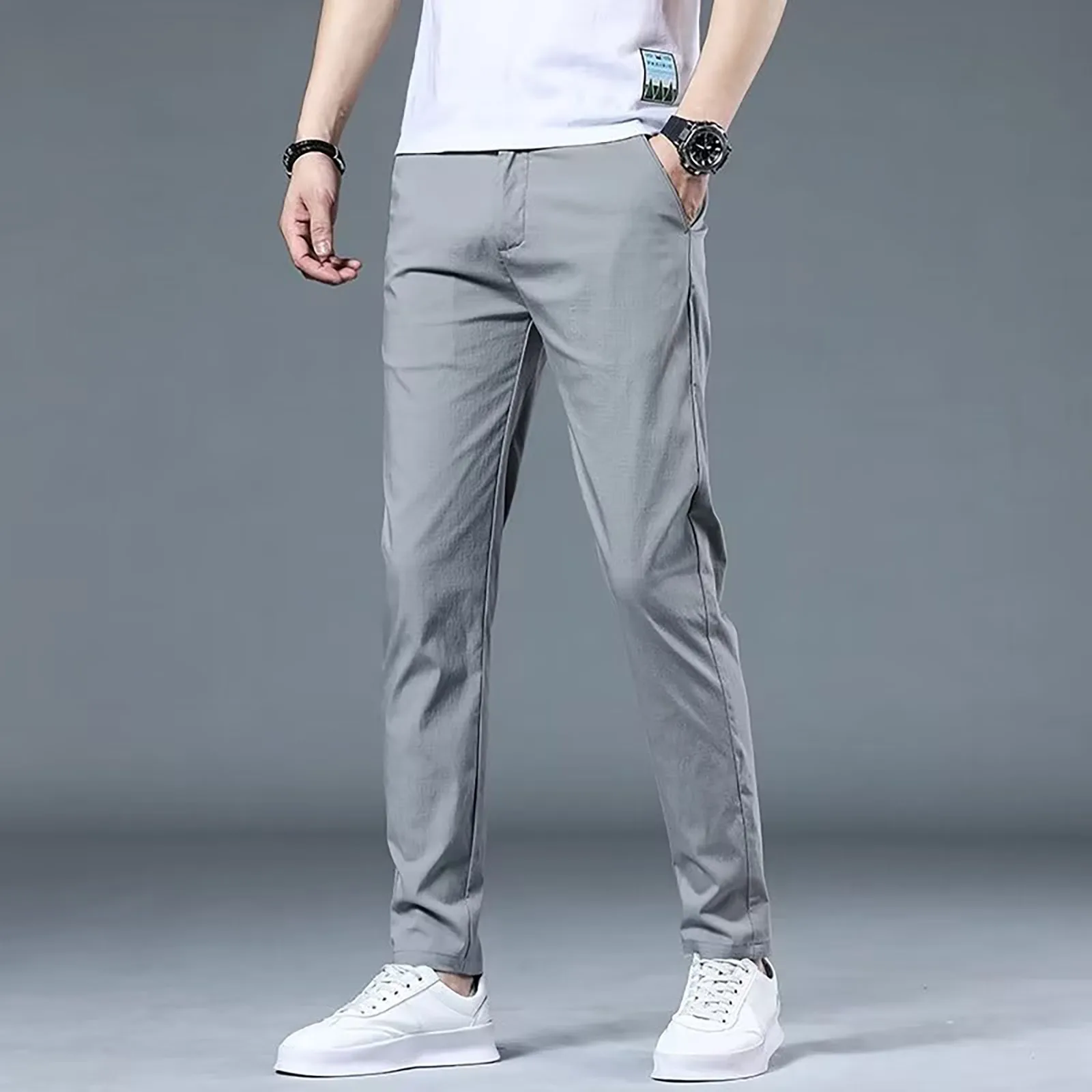 

Men's Casual Fashion Loose Outdoors Sports Overalls Casual Pants Rave Bottoms