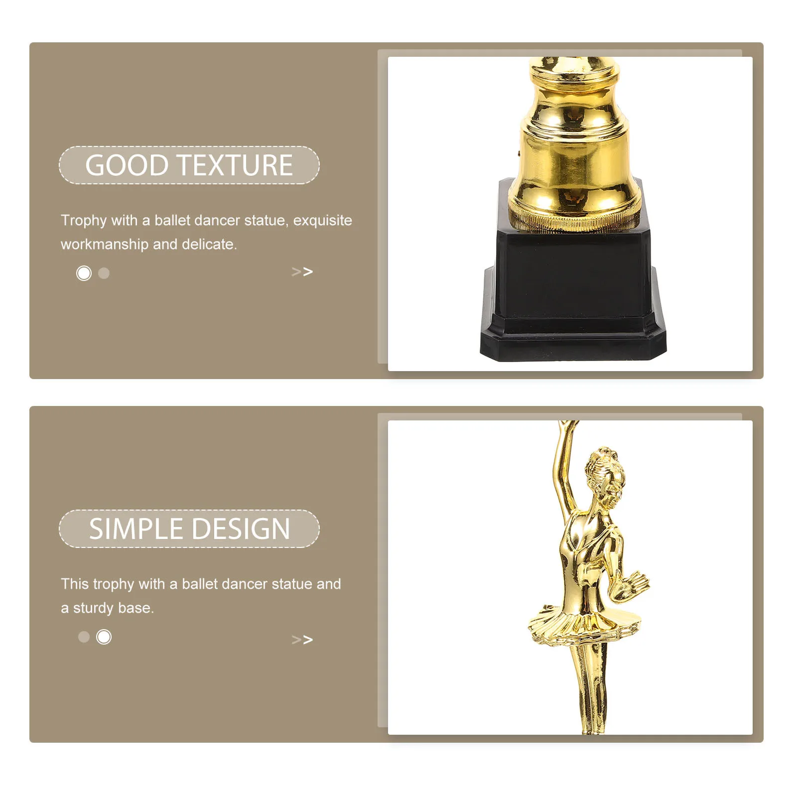 

Trophy Cup For Dance Competition Award Decor Ballet Dancer Trophy Exquisite Dance Award Ornament Teens Gift