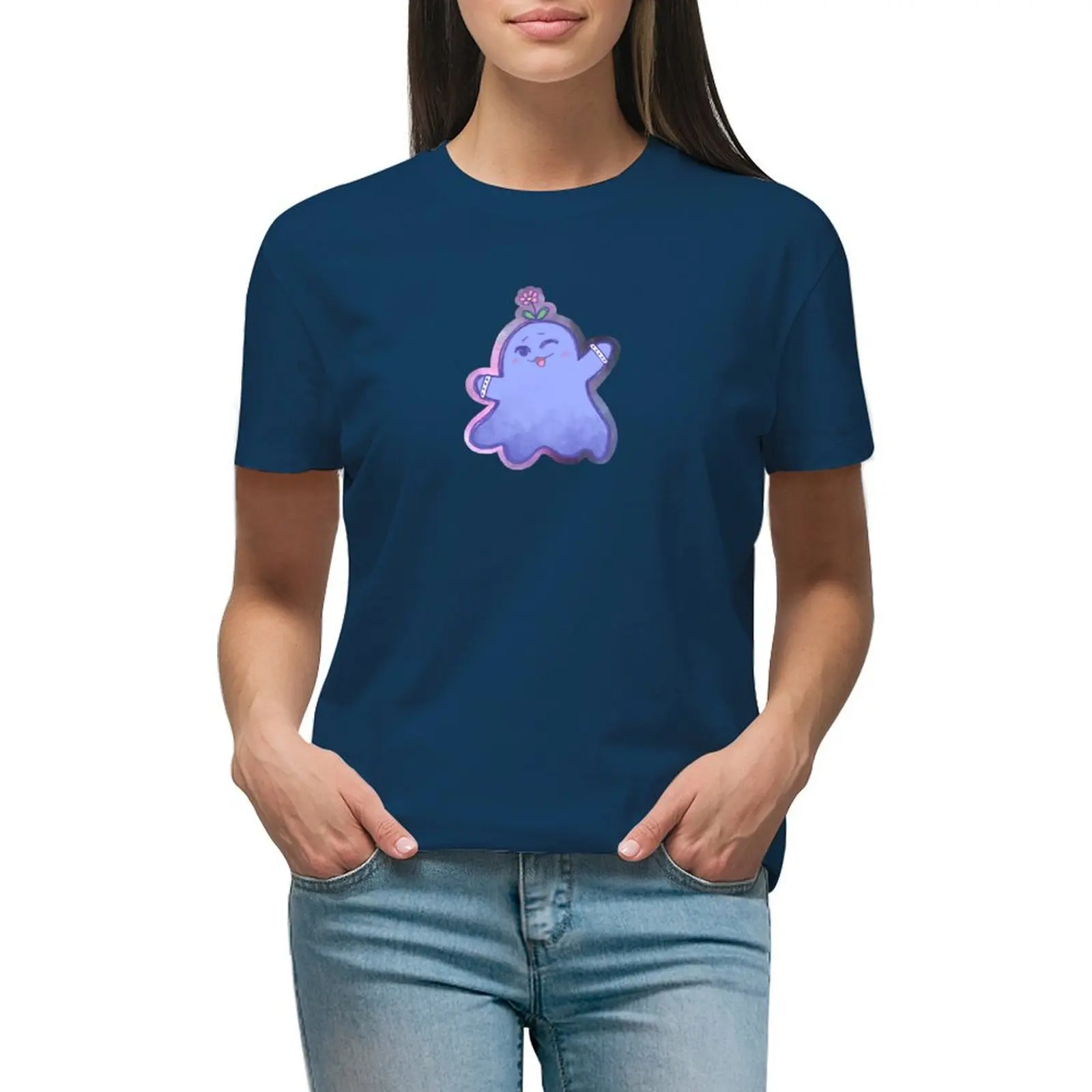 

Little Phantom T-shirt Aesthetic clothing funny Summer Women's clothing