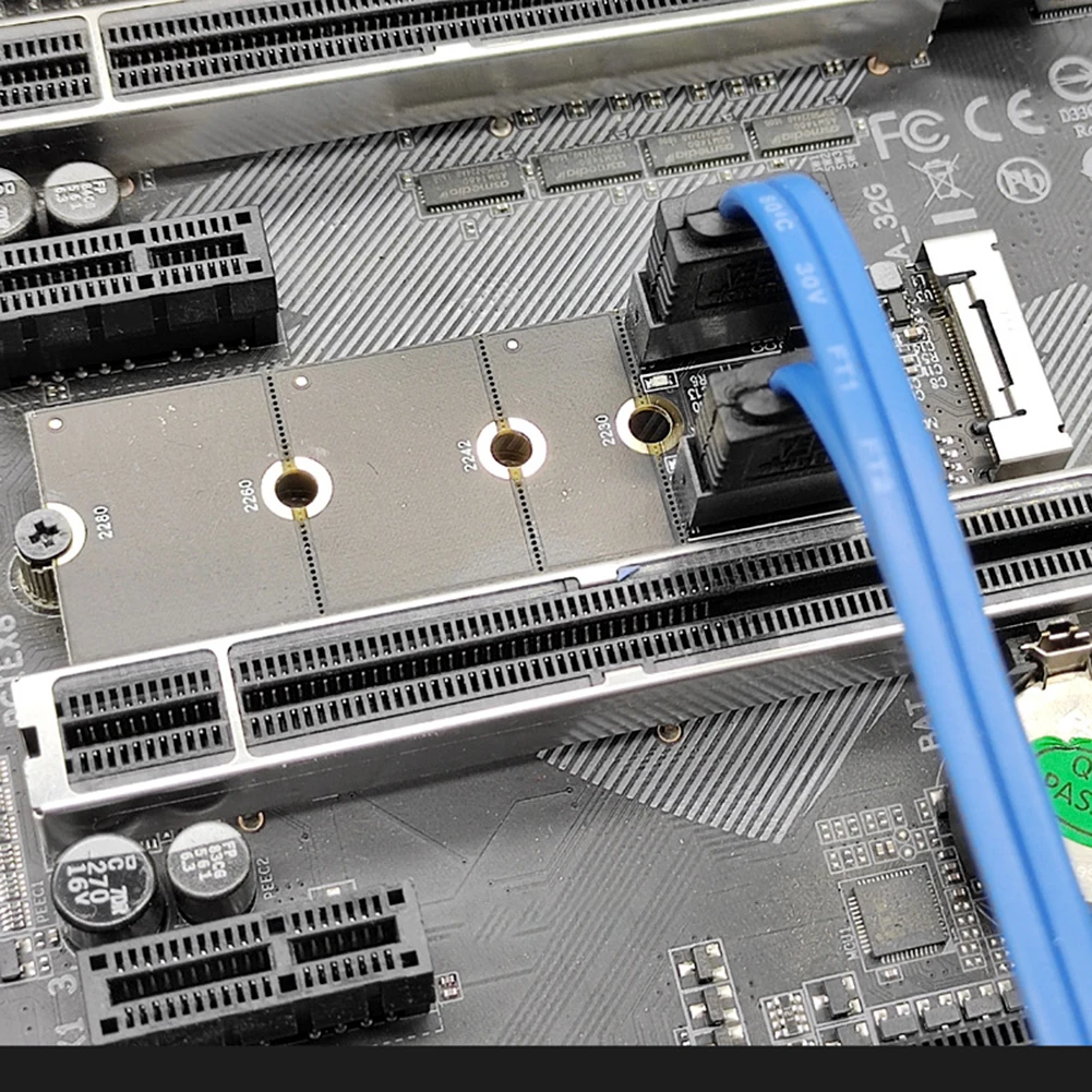 NGFF M2 NVME para adaptador SATA3.0, Chip JMB582, Dual SATA 3.0 Cartão de Expansão, PCIE 3.0