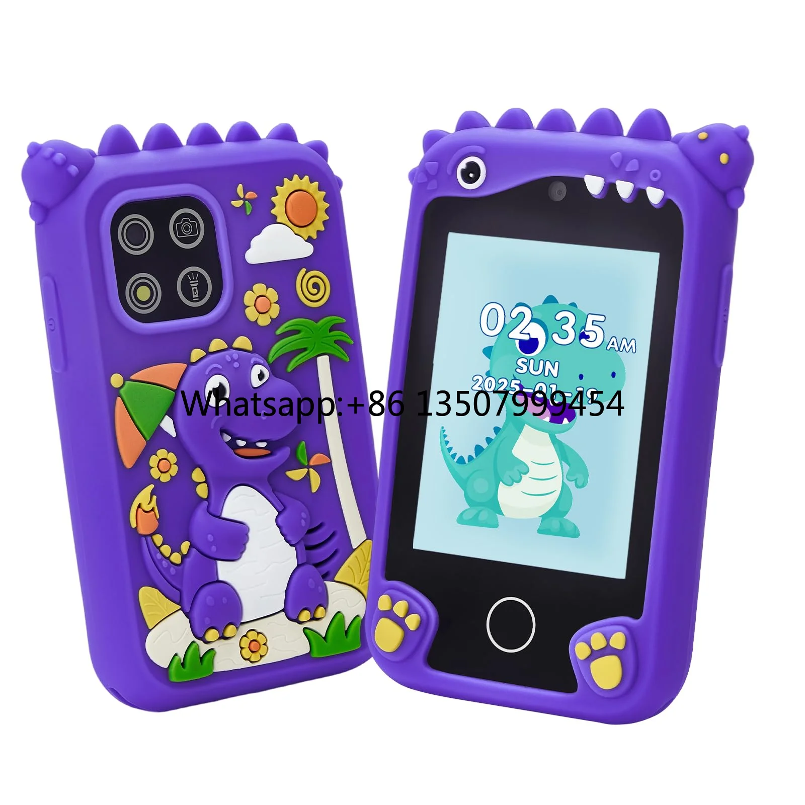Educational Toddler Smart Camera Toy with 2.8 Inch Touch Screen Dual Cameras 20 Games MP3 Player Kids Digital Camera