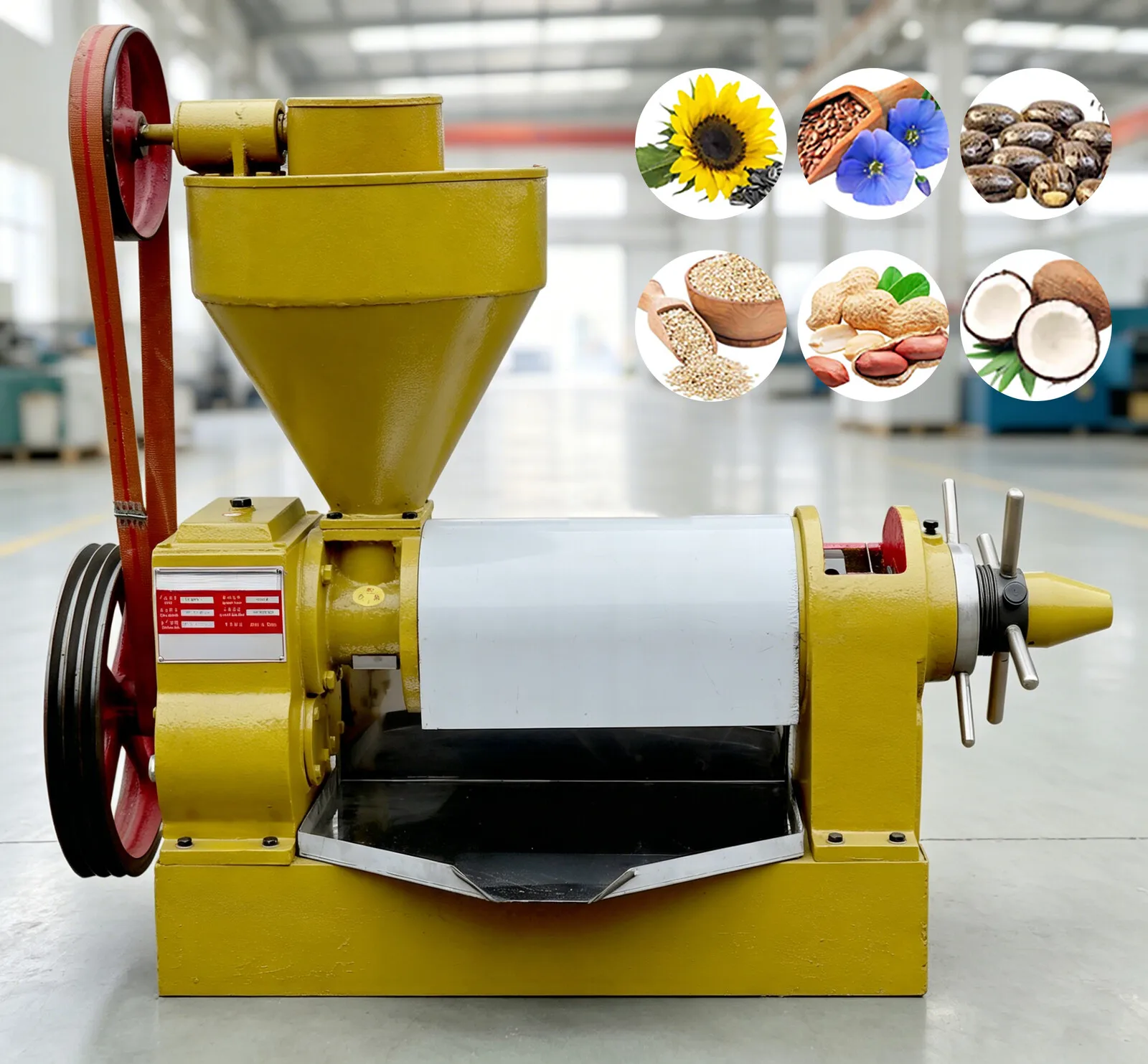 YZYX90 Automatic Extractor And Press Machine For Making Sesame Soybean Walnut Oil