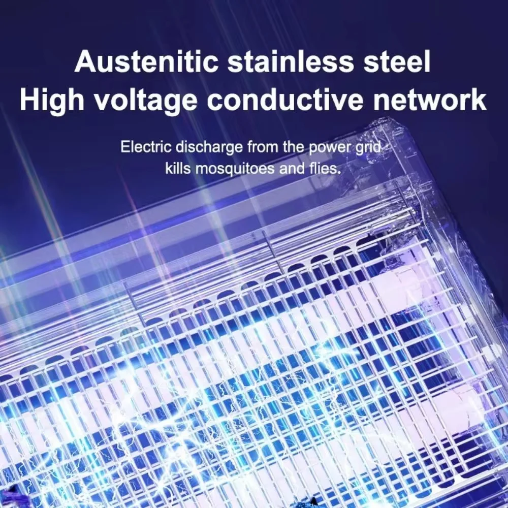 Joyinled 40W Commercial Mosquito Killer Lamp, UV LED Electronic Bug Zapper for Large Areas, Industrial Insect Trap Machine