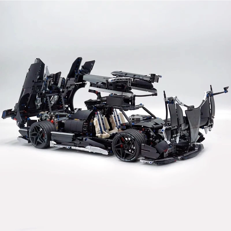 MOYU 88022S MOC الراقية التقنية سوبر سيارة رياضية سباق السيارات نموذج بنة الطوب لغز ألعاب تعليمية ذاتية الصنع عيد الميلاد #1