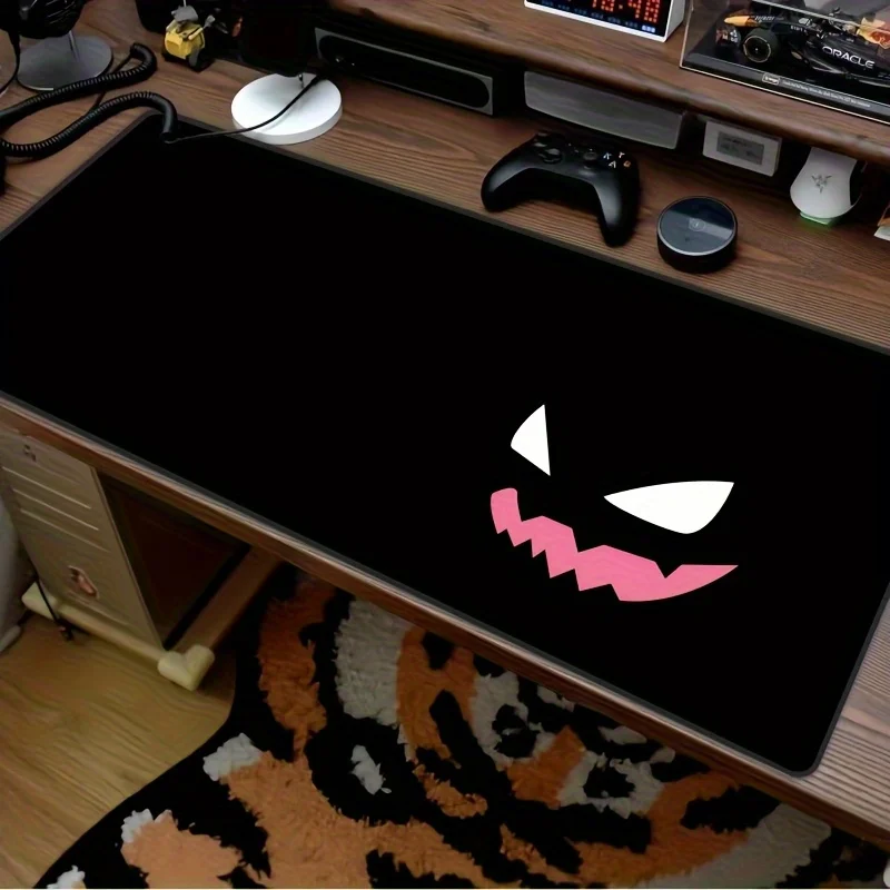 ألعاب الرسوم المتحركة اليابانية لوحة ماوس كبيرة للألعاب ملحقات الكمبيوتر المضادة للتجاعيد عدم الانزلاق المطاط لوحة المفاتيح الجدول الحصير 900x400