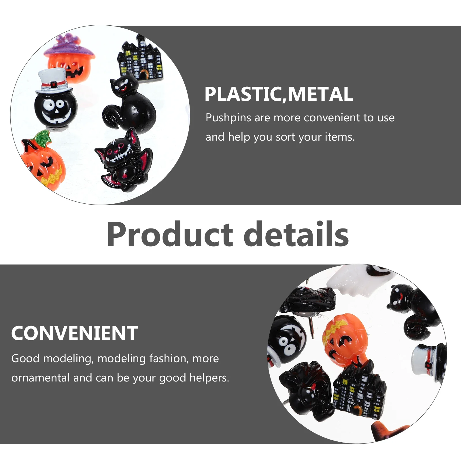 1 Box Resin Push Pins Soft Cork Board Thumbtacks For Photos Maps Calendars Bulletin Board Office Home Decor Multi-Function Wall