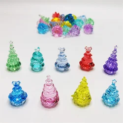 10 Pieces/Set Colorful 35-50mm Acrylic Tree Model For Board Game Accessories