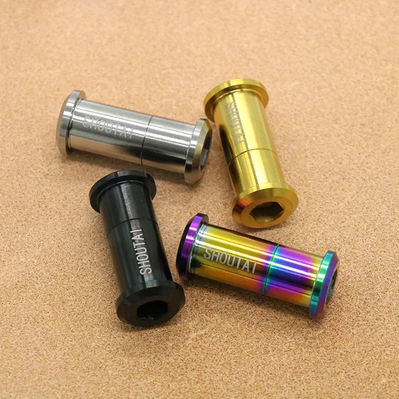 TC4 Titanium Alloy Screw, 4 Colors For Birdy Folding Bicycle, before after Turn Point Shaft, Suspension Screw Accessories