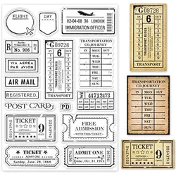 8.3x5.8in Cat Clear Stamps Lovely Cat Silicone Stamps Wish Words Rubber Transparent Rubber Seal Stamps for Card Making
