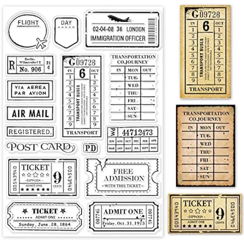 8.3x5.8in Cat Clear Stamps Lovely Cat Silicone Stamps Wish Words Gumowe przezroczyste gumowe pieczęcie do tworzenia kartek