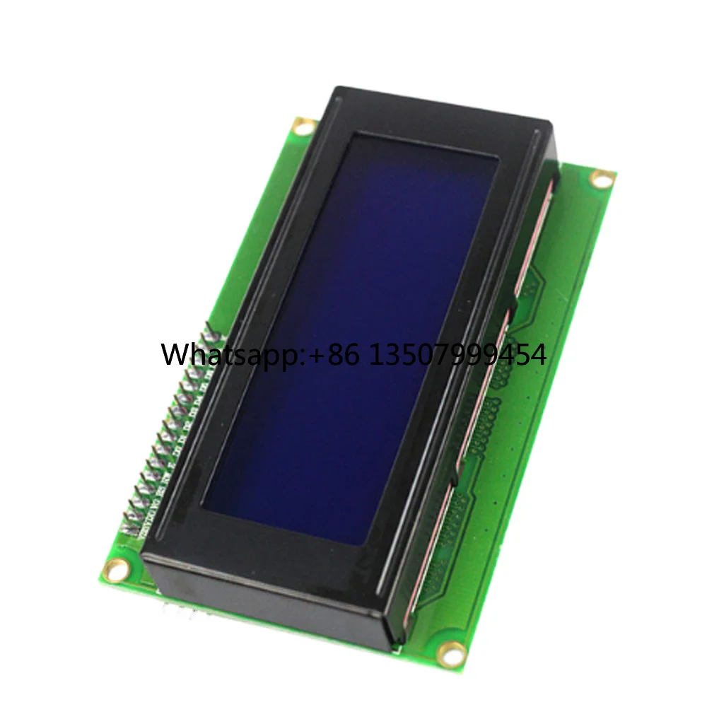 

Smart Electronics LCD Display Monitor LCD2004 2004 20X4 5V Character Blue Backlight Screen and IIC I2C