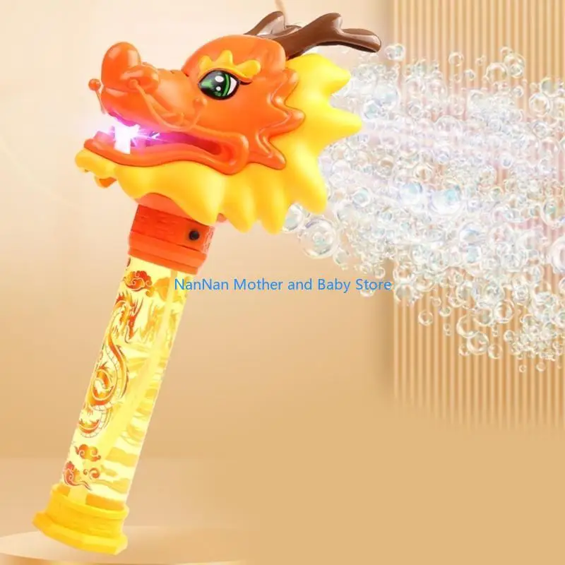 Chinois Newyear Dragon Bubble Maker Dragon Bubble Toy Kids Anniversaire Gift