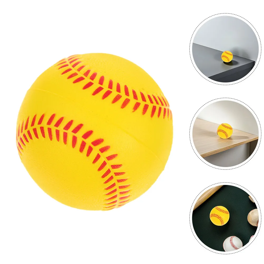 

2 шт. бейсбольных тренировочных мячей для использования в помещении, для отработки ударов, для старшей школы, для тренировки подачи, замена мячей для питчинга