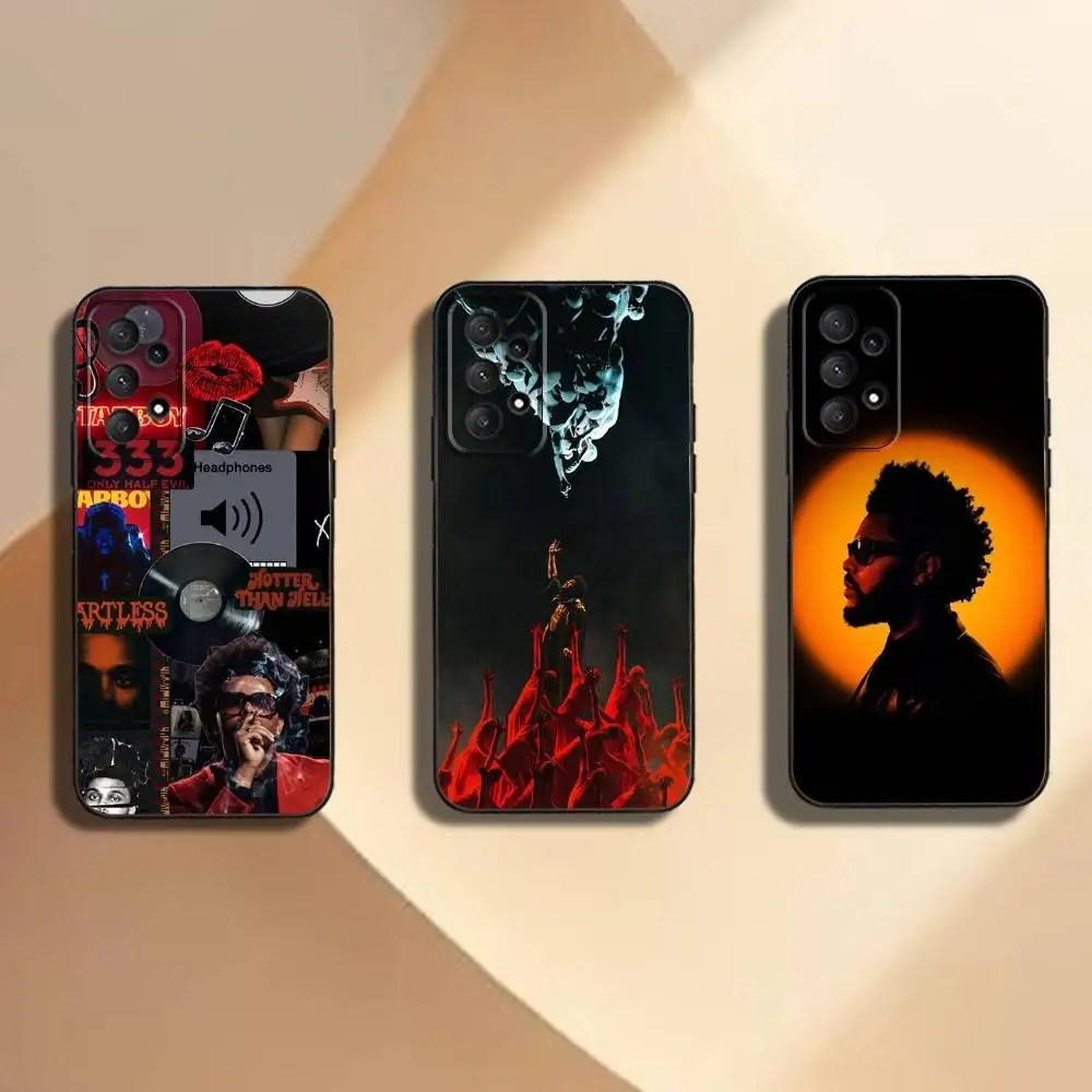 

The Weeknd X-XO Phone Case For Samsung Galaxy A13,A21s,A22,A31,A32,A52,A53,A71,A80,Soft Black Shell