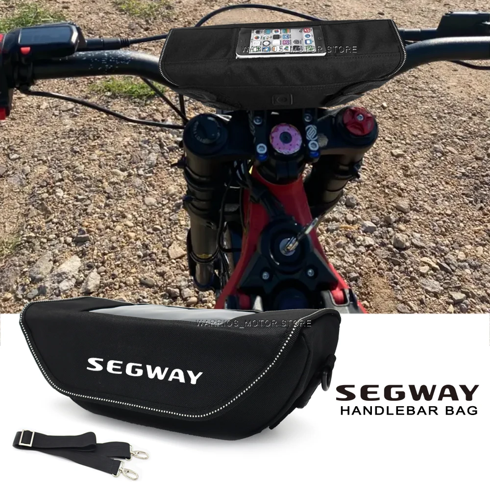 

Motorcycle Handlebar bag waterproof handlebar travel navigation bag For Sur-Ron Segway X260 X160