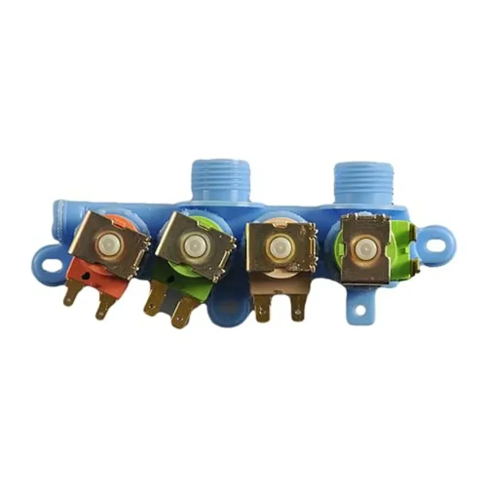Replacement Part Water Inlet Valve Equivalent To WH13X24058 Plastic Material Performance Tested For Washing Machines