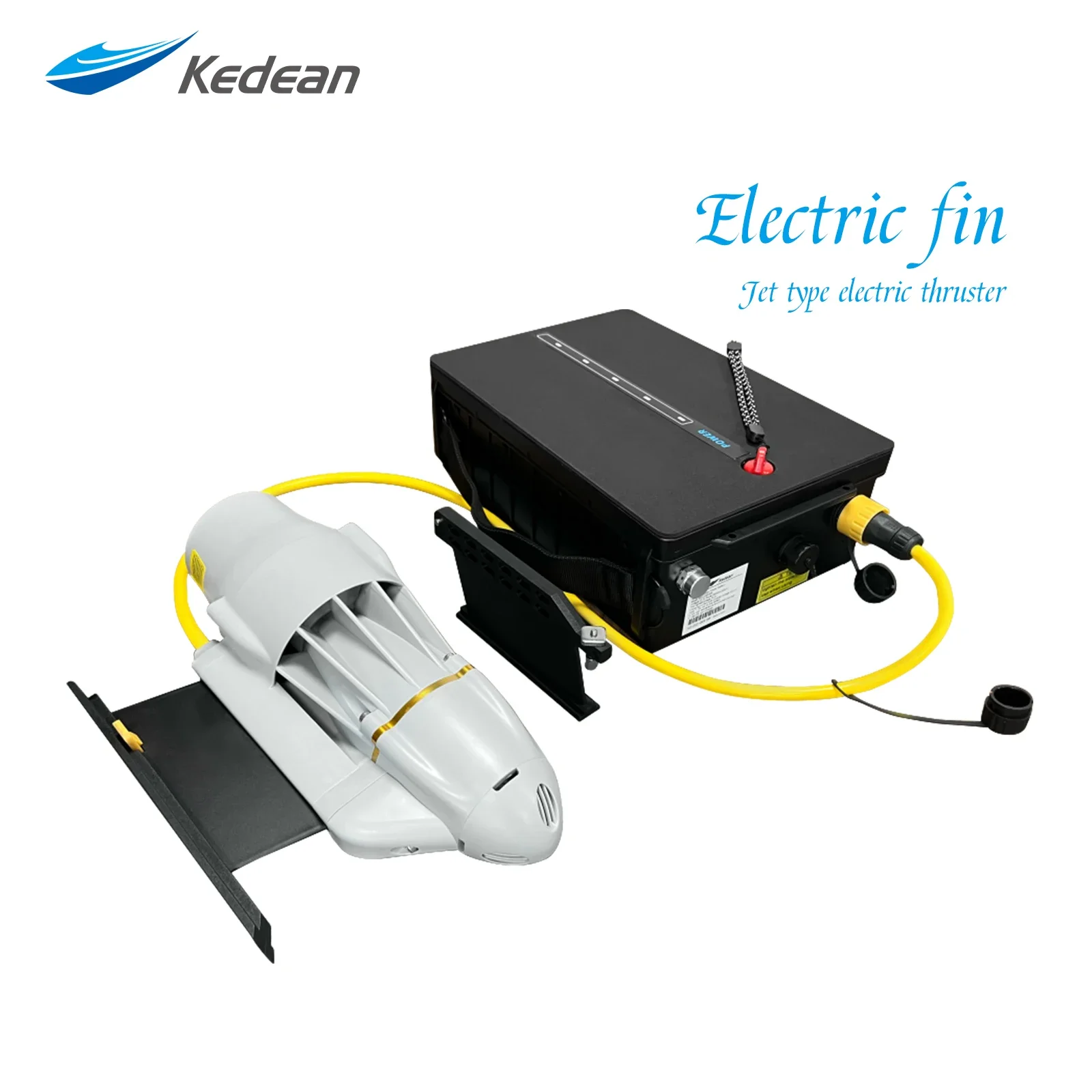 New Electric Fin Motor with Battery Case, SUP, Surf, Kayak, Stand Up, Paddle Board, Push Motor, E Fin, DC 24V