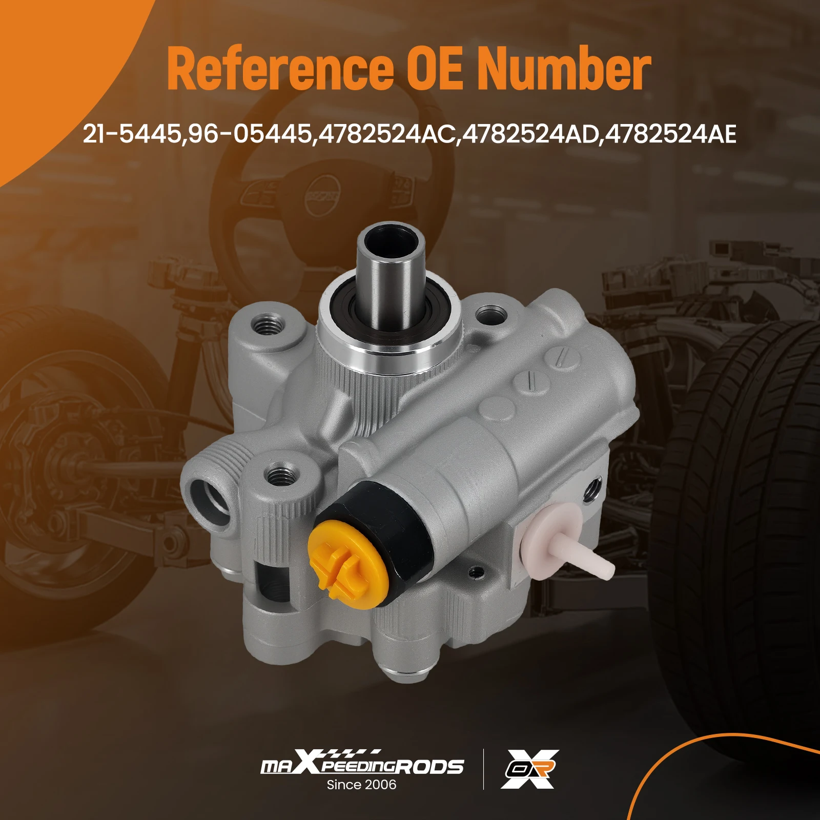 

Power Steering Pump Assembly for Dodge Charger 5.7L 2006-2010 4782524AF new