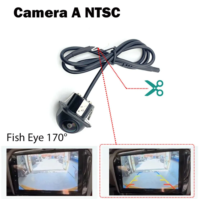 Car Rear Reversing Camera for Mazda MX5 ND Roadster 2015 2016 2017 2018 2019 2020 2021 2022 2023 OEM unit Fish Eye Lens AHD1080P