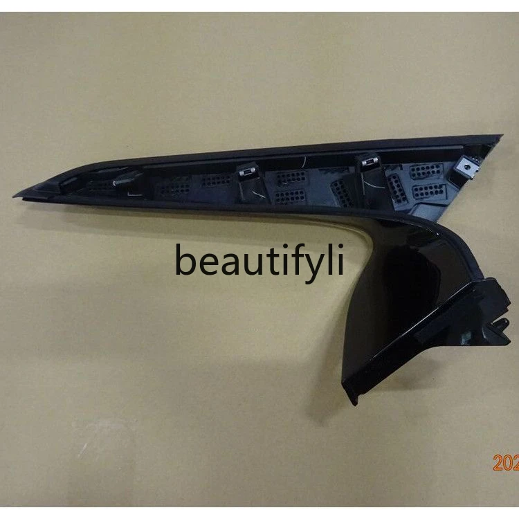 Song plus rear spoiler assembly, Song plusdmi back door windshield side trim piano black