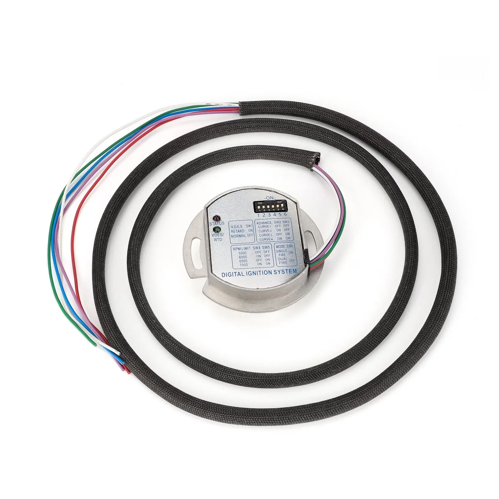 New JVYL 53-644 Programmable Single-ignition Electronic Ignition Module Designed for -Davidson Dyna Models Metal stock