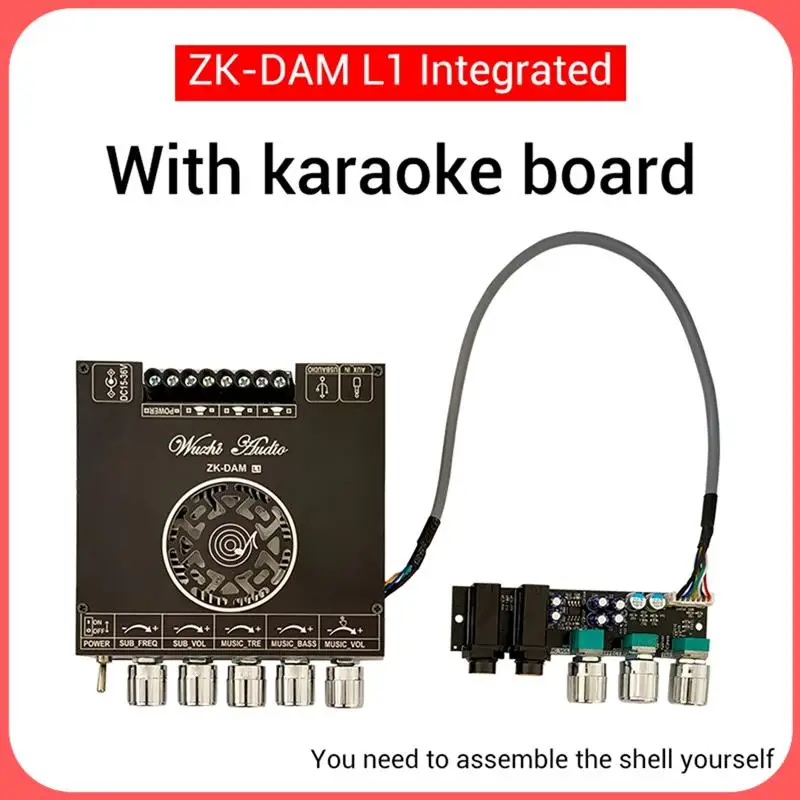 

X12A-ZK-DAM L1 Bluetooth Power Amplifier Board Stereo 2X220W+350W Bluetooth 5.0 Digital Power Audio Amplifier Module A