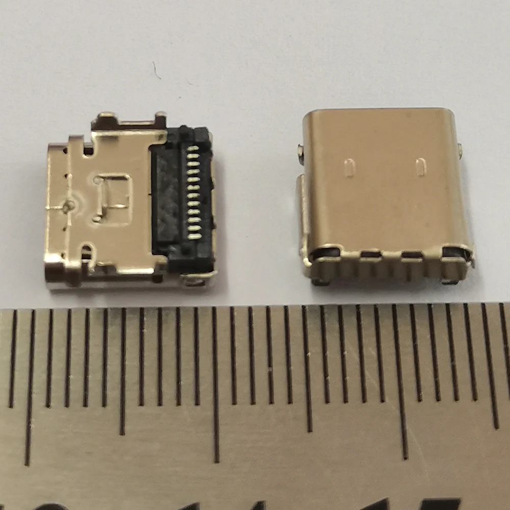 2-5PCS USB C SMT+DIP 24Pin Buchse für Dell DELL2-in-15285 Laptop DC-Stromanschluss, Typ-C-Ladebuchse – Detail 5
