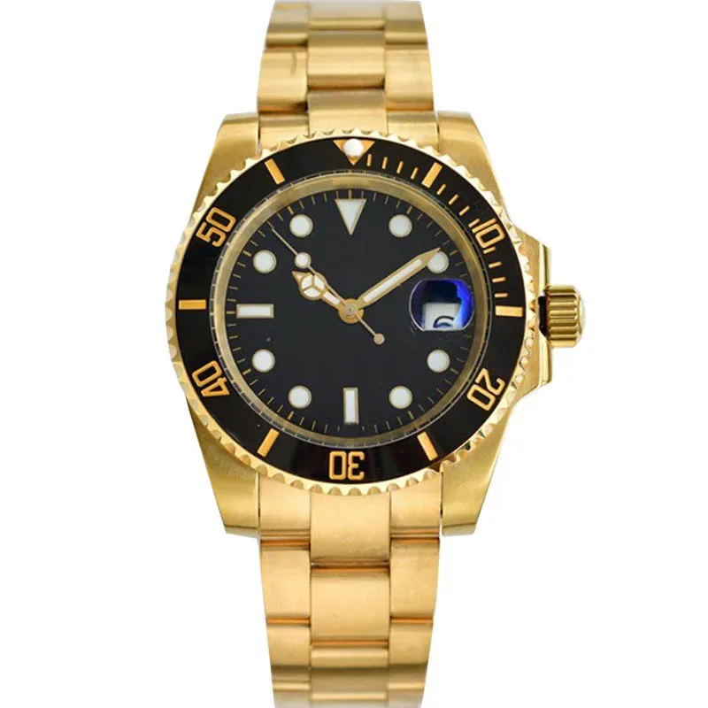 New Style Submariner Series Fully Automatic Mechanical Movement Men's Luxury Watch Automatic Watch Men Luxury Watch Screw Crown