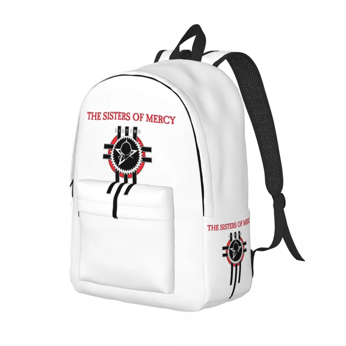 Love The Sisters Of Mercy Rock Music Backpack for Men Women Cool High School Hiking Travel Daypack College Canvas Bags Outdoor