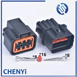 1 set 8 pin male or female Automotive Waterproof connector housing plug Headlight Socket PB625-08027 PB621-08020 For Hyundai Kia