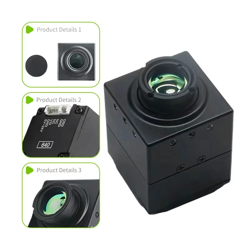 Módulo de câmera micro térmica LWIR de núcleo radiométrico 640x512 50Hz não refrigerado para FPV Dr-one