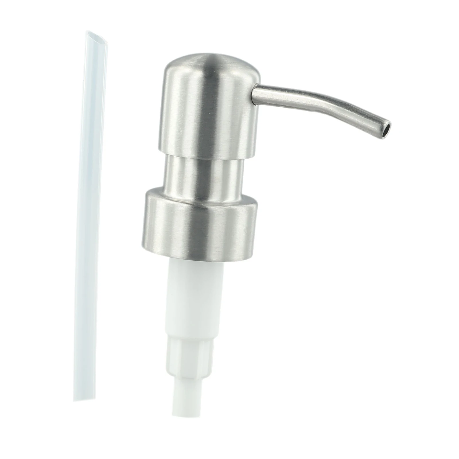 

Lotion Dispenser Pump Head Fitting Hootel Professional Push Type Replacement Stainless Steel Accessory Adapter
